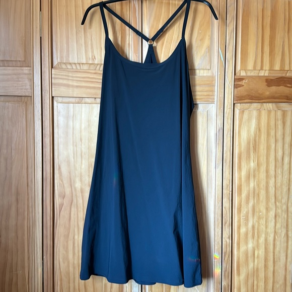 Outdoor Voices The Workout Dress Black Size L - Picture 2 of 4